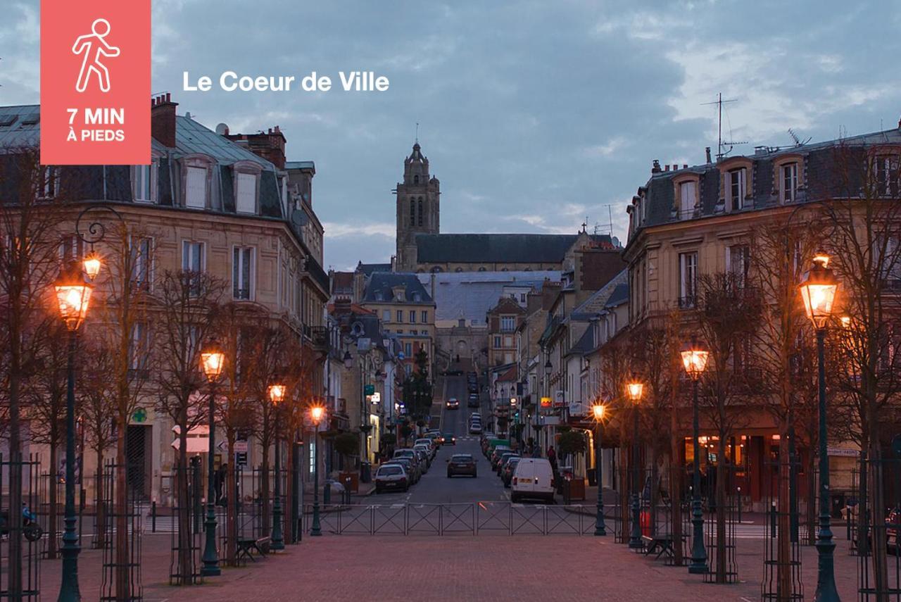 Studio Cosy En Plein Coeur Historique De Pontoise Apartment Ngoại thất bức ảnh